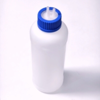 Bouchon de bouteille de réactif ménager en gros GL45 bleu PP anti-vol anti-fuite à visser
