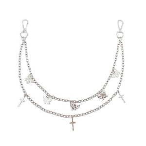 Hip Hop Waist <b>Chain</b> With <b>Cross</b> And Butterfly Charms For Women Fashion Jewelry Accessory - Product Image 5