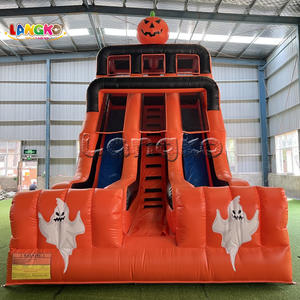 Maison gonflable commerciale en PVC pour enfants, château gonflable pour Halloween - Product Image 5