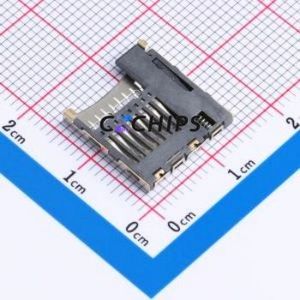 KH-TF037 SD Card / Memory Card Connector SMD Connector Self-Return Type MicroSD Card (TF Card) Card Holder - Product Image 2