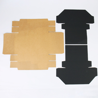 Boîte jetable en papier kraft biodégradable personnalisable pour le camping, les sorties de printemps, la feuille d'or et l'emballage alimentaire des sushis pour le déjeuner et le bento