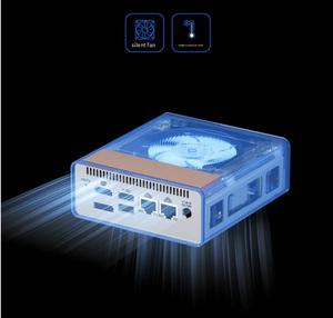 คอมพิวเตอร์ขนาดเล็ก Intel N100/N150 DDR5 พร้อมช่องใส่ PCIe3.0 NVMe 4 ช่อง สำหรับใช้เป็น NAS Server เหมาะสำหรับธุรกิจขนาดเล็ก ระบบจัดเก็บข้อมูลแบบเชื่อมต่อเครือข่าย และคลาวด์เซิร์ฟเวอร์ - Product Image 4