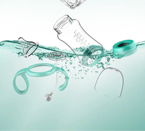 <span class=keywords><strong>Biberon</strong></span> personnalisé en PP de 300 ml/150 ml à col large, réutilisable, motif animal de dessin animé, tétine à débit, qualité alimentaire, 8 oz pour bébés de 0 à 12 mois - Product Image 2