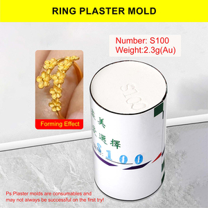 オスマンサスリングジュエリー鋳造石膏型リング工具を作る滑らかなソリッドリングDIYゴールドシルバーメタルクラフト中国製 - Product Image 3