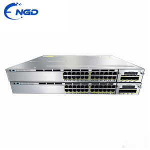 Commutateurs réseau de cœur gérés modulaires empilables Gigabit Ethernet PoE 24 ports de la série 3750 d'origine utilisés WS-<span class=keywords><strong>C3750X</strong></span>-<span class=keywords><strong>24P</strong></span>-E/S/<span class=keywords><strong>L</strong></span> - Product Image 3