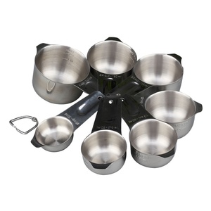 Taza Medidora de Líquidos de Acero Inoxidable Reforzado y Resistente, Utensilios de Cocina para Cocinar y Hornear - Product Image 2