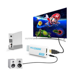 Transmisor de Señal de Vídeo Full <span class=keywords><strong>HD</strong></span> 1080P <span class=keywords><strong>Wii</strong></span> a HDTV Convertidor para TV Pantalla de Monitor Grande Adaptador Wii2HDTV con Conector de Audio de 3,5mm - Product Image 4
