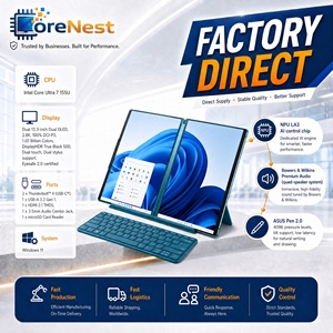 Ordinateur portable d'occasion CoreNest <span class=keywords><strong>Lenovo</strong></span> Yoga Book 9i, double écran OLED, Intel Core Ultra 7 155U, 32 Go de RAM, 1 To de SSD, ordinateur portable 2 en 1 - Product Image 1
