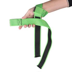 Halter ve powergym Deadlift kayışı için toptan özel Logo Fitness kaldırma kayışları bileklikler spor salonu egzersiz için - Product Image 4