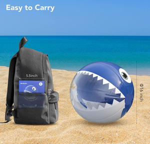 Pelotas inflables, pelota de playa colorida, juguetes para niños que flotan en la piscina, <span class=keywords><strong>juegos</strong></span> de agua para niños de verano - Product Image 4