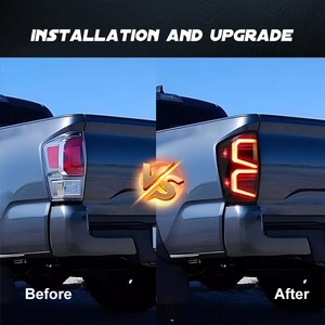 Cho TOYOTA tacoma 2016 2023 đầy đủ mới nâng cấp phía sau ánh sáng bên phải và bên trái xe dẫn đuôi ánh sáng - Product Image 5