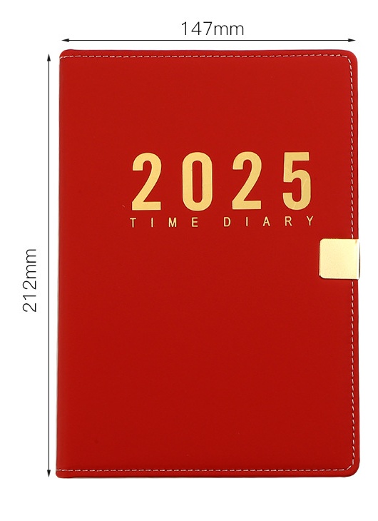 Chapado en oro hebilla-Rojo