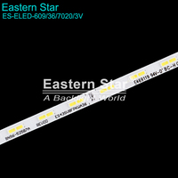 Barres/bandes de rétroéclairage LED BN96-52587A ES-ELED-609 UN43AU8000F Kit de LM41-01040A Leds Un43au8000 Un43au8000f 36leds