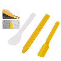 Grattoir professionnel en plastique résistant à l'usure pour le nettoyage des joints de carrelage, outil de construction pour le traitement des joints d'angle mural