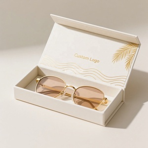 Tùy chỉnh sang trọng Kính mát bao bì logo có thể tái chế giấy thời trang Kính mắt Trường hợp Chất lượng cao từ Hộp quà tặng - Product Image 2