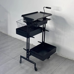 Carrello per Parrucchiere con Funzione di Stoccaggio, Carrello Mobile Resistente per Uso in Salone - Product Image 6