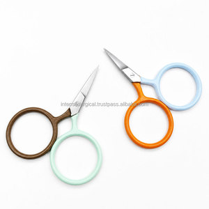 Ciseaux de couture OEM avec poignée fleurie colorée et emballage personnalisé - Product Image 6