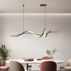Minimalista contemporanea luci <span class=keywords><strong>a</strong></span> <span class=keywords><strong>sospensione</strong></span> nera sala da pranzo cucina Bar oro/<span class=keywords><strong>nero</strong></span> nordico <span class=keywords><strong>lampadario</strong></span> <span class=keywords><strong>a</strong></span> soffitto appeso - Product Image 4