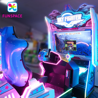 Funspace Arcade Dynamic Aircraft Shooting Game Machine à jetons pour Game Center