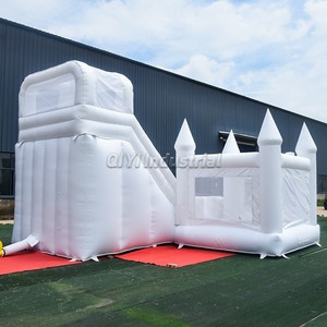 Château gonflable gonflable pour anniversaire Château gonflable pour mariage Maison blanche pour anniversaire à vendre - Product Image 3