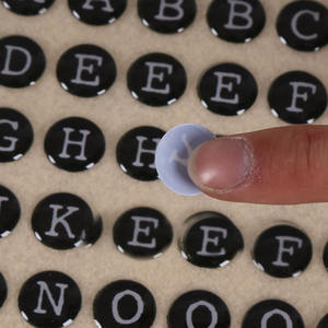 Pegatina de epoxi transparente <span class=keywords><strong>ambiental</strong></span> de alta calidad/pegatina de epoxi personalizada/pegatina de cúpula personalizada - Product Image 2