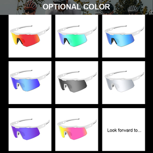 <span class=keywords><strong>Gafas</strong></span> <span class=keywords><strong>de</strong></span> Ciclismo y <span class=keywords><strong>Padel</strong></span>, <span class=keywords><strong>Gafas</strong></span> <span class=keywords><strong>de</strong></span> Sol Deportivas Polarizadas Extra Grandes para Hombre y Mujer, Lentes <span class=keywords><strong>de</strong></span> Espejo con Protección UV400 para Correr - Product Image 4