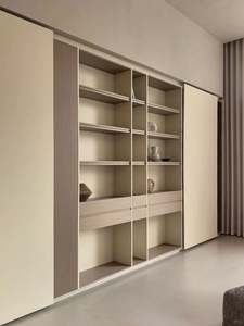 Vitrine de salon en bois, design de salon, meubles de salon, vitrine pour appartements et hôtels, armoire murale de salon - Product Image 3