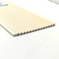 Paneles de Techo de PVC, Techo Falso con Forma de Ola, Resistentes al Calor e Impermeables, Perfiles de Paneles de Techo Falso de PVC
