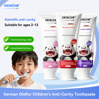 Dentifrice Olaflur allemand de haute qualité, fabriqué en usine OEM, haleine fraîche, anti-caries, dentifrice doux pour les soins dentaires des enfants