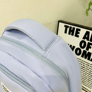 Mode toile sac à dos grande capacité étudiant sac décontracté étudiant <span class=keywords><strong>livre</strong></span> sac <span class=keywords><strong>avec</strong></span> doublure en toile - Product Image 4