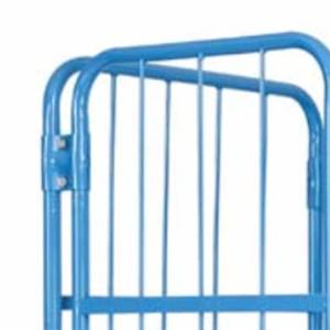Chariot de rangement pour <span class=keywords><strong>cage</strong></span> à linge <span class=keywords><strong>Cage</strong></span> de rangement en métal roulante Conteneur à roulettes avec roues - Product Image 6