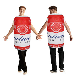 Costume de femme en éponge de bière, tenue de cosplay de chopes de bière en fibre de polyester pour fête d'Halloween - Product Image 3