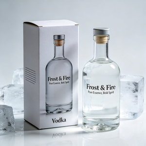 Scatola di Lusso <span class=keywords><strong>Artigianale</strong></span> su Misura per Vodka con Rivestimento in Carta, Elegante Confezione Regalo per Vodka, Robusta Scatola <span class=keywords><strong>Artigianale</strong></span> per Alcolici - Product Image 4