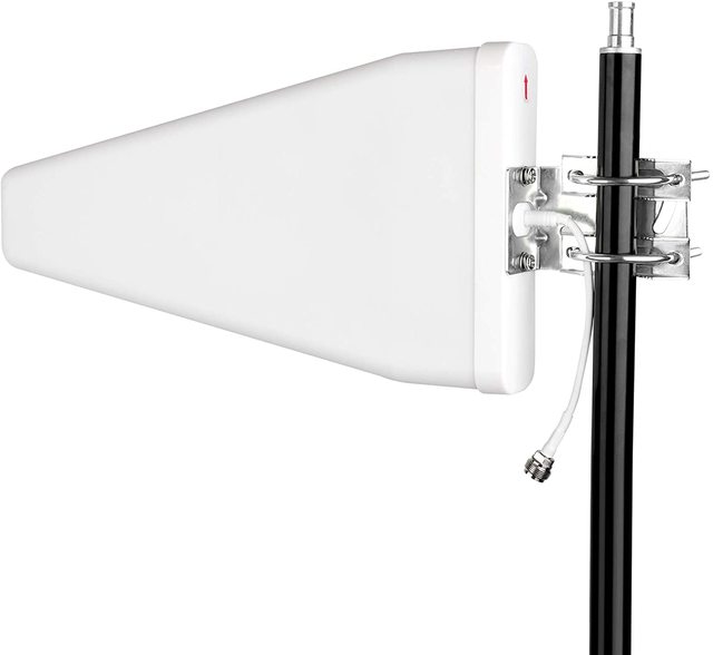 MIMO Outdoor Directional LPDA Antenna 4G 5G LTE 698-2700 MHz 12dBi 14dBi Waterproof Panel Signal Booster Vertical Polarization