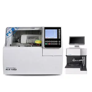 SJ Optics optical laboratory lens cutting edgeing machine auto lens edger ALE-1000 patternless lens edger