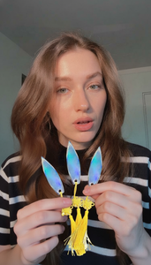 Offre Spéciale KPop Demon Hunters Zoe Toy Dart Cosplay Prop Nouveauté Halloween Démon Arme Modèle Cadeau pour Enfants et Fans - Product Image 6