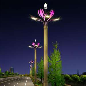 Smart <span class=keywords><strong>IoT</strong></span> Magnolia LED luce decorativa IP65 materiale resistente ai raggi UV controllo vocale compatibile e monitoraggio dei dati in tempo reale - Product Image 2