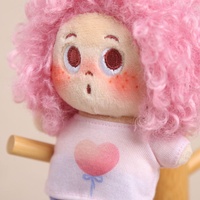 En gros, Pendentifs et porte-clés de la série Poupées, en peluche douce et mignonne, breloques de sac