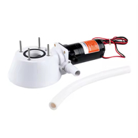 Toilette spéciale manuelle et électrique pour camping-car, yacht, bateau à voile, véhicule, en céramique, 12V/24V