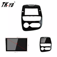 Cadre de lecteur vidéo multimédia de voiture Android Fascia autoradio 9 pouces pour lecteur DVD RENAULT 2017 CLIO