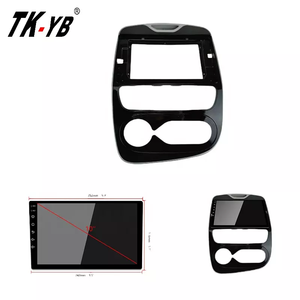 Cadre de lecteur vidéo multimédia de voiture Android Fascia autoradio 9 pouces pour lecteur DVD RENAULT <span class=keywords><strong>2017</strong></span> CLIO - Product Image 2