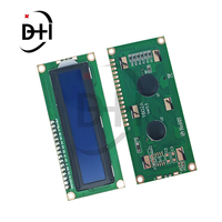 LCD1602 1602 módulo LCD azul/amarillo verde Pantalla 16x2 caracteres pantalla LCD PCF8574T PCF8574 IIC I2C interfaz 5V para Arduino
