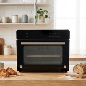 Horno de Convección Industrial de 4 Bandejas y 45L, Horno Eléctrico Comercial para Panadería, Cafeterías, Tiendas y Bistrós - Product Image 1