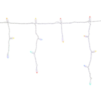 Guirlandes lumineuses LED miniatures en forme de glaçons, remplaçables, de qualité supérieure, vente en gros directe d'usine, certifiées UL CSA, pour décorations de Noël en extérieur
