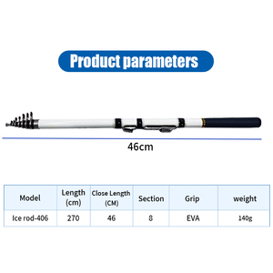 Caña de Pescar Portátil Ultraligera, Caña Telescópica para Spinning y Casting - Product Image 5