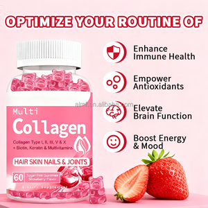 15-in-1 מתקדם נוסחה ללא סוכר 60 גומות תזונה קולגן רב-גאמא עבור יופי בוגר - Product Image 2