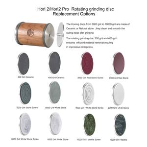 <span class=keywords><strong>Afilador</strong></span> de diamantes de grano 400 y grano 1000, compatible con <span class=keywords><strong>Horl</strong></span> 2 y <span class=keywords><strong>Horl</strong></span> 2 Pro, <span class=keywords><strong>afilador</strong></span> de cuchillos rodante con correa de cuero - Product Image 3