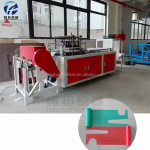 HT-DA Hai Lớp Phim Nhựa Dùng Một Lần Cán Thủng Tự Động Tạp Dề Làm Máy - Product Image 2