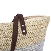 Bolso cruzado de paja tejido, hecho en China, para casa