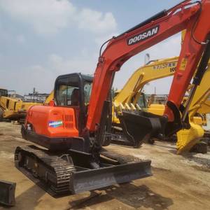 Macchine per escavatori di vendita calda internazionale usate DX55-9 Doosan con buone condizioni e motore potente - Product Image 3